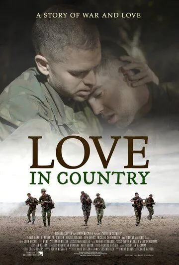 Постер: Любовь на войне / Love in Country (2023)