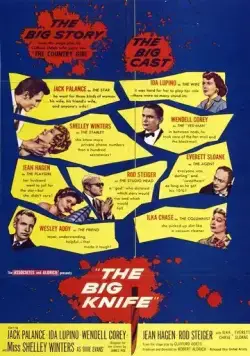 Постер: Большой нож / The Big Knife (1955)