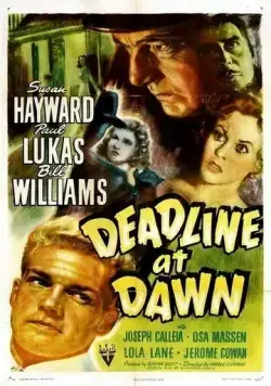 Постер: Крайний срок – на рассвете / Deadline at Dawn (1946)