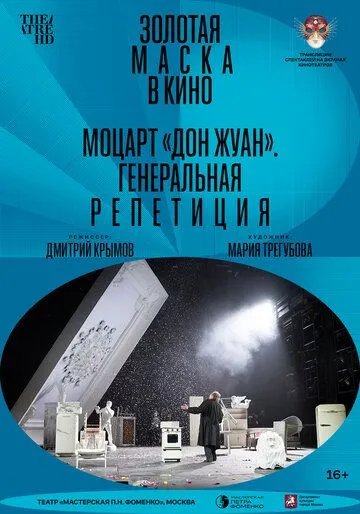Постер: Моцарт «Дон Жуан». Генеральная репетиция (2022)