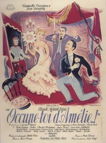 Постер: Займись Амелией / Occupe-toi d'Amélie..! (1949)