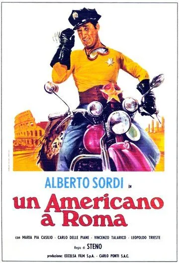 Постер: Американец в Риме / An American in Rome (1954)