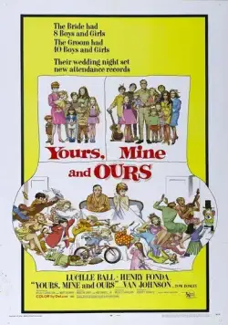 Постер: Твои, мои и наши / Yours, Mine and Ours (1968)