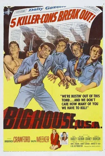 Постер: Большой дом / Big House, U.S.A. (1955)