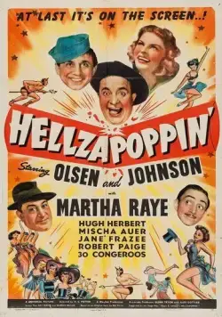 Постер: Ад раскрылся / Hellzapoppin' (1941)