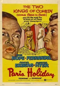 Постер: Парижский праздник / Paris Holiday (1958)