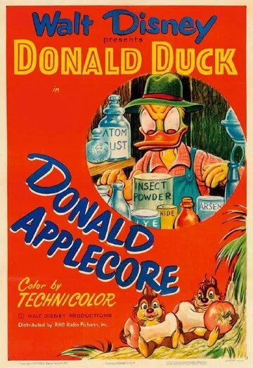 Постер: Дональд - яблочная сердцевина / Donald Applecore (1952)
