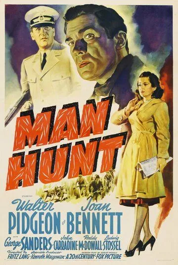 Постер: Охота на человека / Man Hunt (1941)