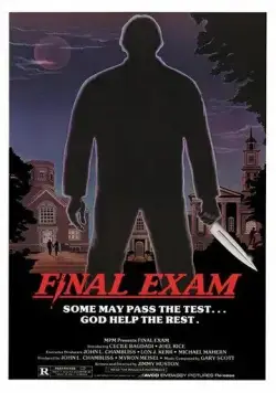 Постер: Последний экзамен / Final Exam (1981)