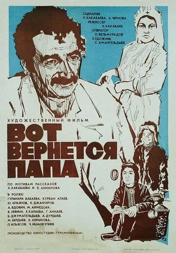 Постер: Вот вернется папа (1981)