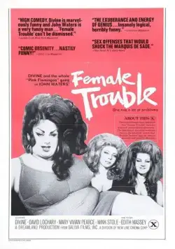 Постер: Женские проблемы / Female Trouble (1974)