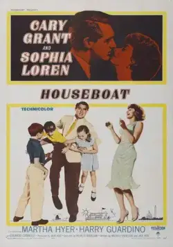 Постер: Плавучий дом / Houseboat (1958)