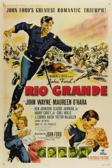 Постер: Рио Гранде / Rio Grande (1950)