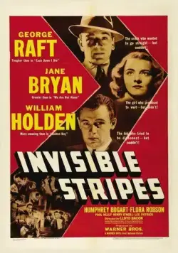 Постер: Невидимые полосы / Invisible Stripes (1939)