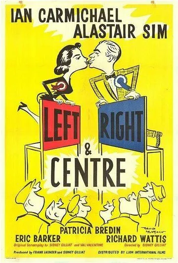 Постер: Левые, правые и центр / Left Right and Centre (1959)