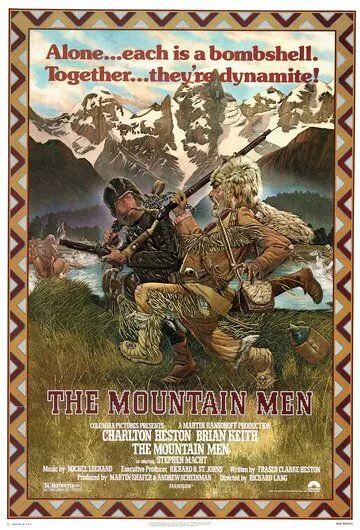 Постер: Люди гор / The Mountain Men (1980)