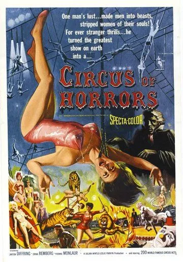 Постер: Цирк ужасов / Circus of Horrors (1960)
