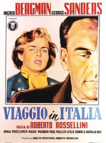 Постер: Путешествие в Италию / Viaggio in Italia (1954)