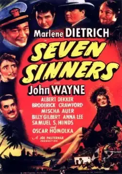 Постер: Семь грешников / Seven Sinners (1940)