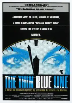 Постер: Тонкая голубая линия / The Thin Blue Line (1988)