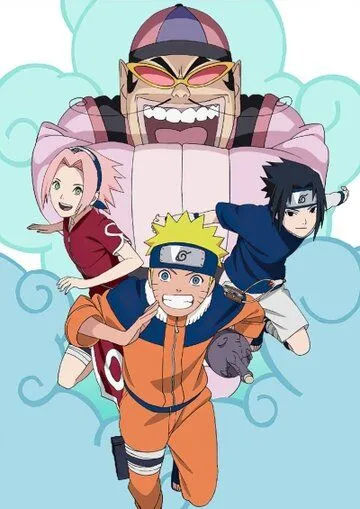 Постер: Наруто: Джинн и три желания! / Gekijouban Naruto Soyokazeden: Naruto to Mashin to Mitsu no Onegai Datte ba yo!! (2010)