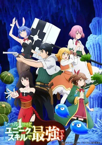 Постер: Хотя я только первого уровня, но с этим уникальным навыком я стану сильнейшим / Level 1 dakedo Unique Skill de Saikyou desu (2023)