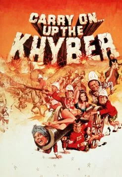 Постер: Так держать... Вверх по Хайберу / Carry On... Up the Khyber (1968)