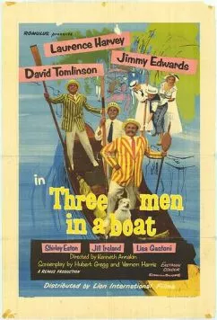 Постер: Трое в лодке, не считая собаки / Three Men in a Boat (1956)