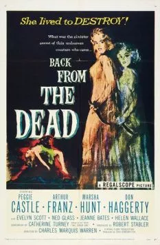 Постер: Воскрешение из мертвых / Back from the Dead (1957)