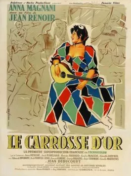 Постер: Золотая карета / Le carrosse d'or (1952)