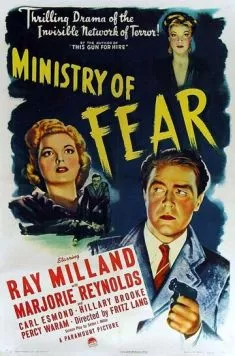 Постер: Министерство страха / Ministry of Fear (1943)