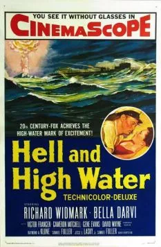 Постер: Ад в открытом море / Hell and High Water (1954)
