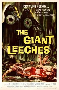 Постер: Нападение гигантских пиявок / Attack of the Giant Leeches (1959)