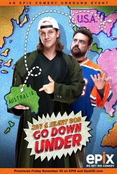 Постер: Джей и Молчаливый Боб едут в Австралию / Jay and Silent Bob Go Down Under (2012)