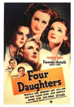 Постер: Четыре дочери / Four Daughters (1938)