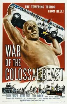 Постер: Война великана / War of the Colossal Beast (1958)