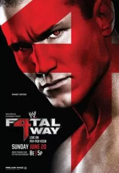 Постер: WWE 4 смертельных пути / WWE Fatal 4-Way (2010)