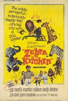 Постер: Зебра на кухне / Zebra in the Kitchen (1965)