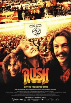 Постер: Rush: За кулисами / Rush: Beyond the Lighted Stage (2010)