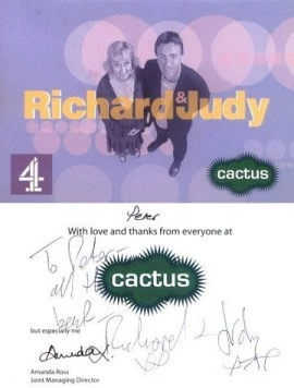 Постер: Ричард и Джуди / Richard & Judy (2001)