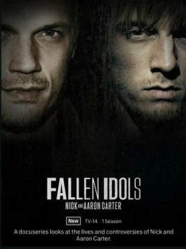 Постер: Павшие кумиры: Ник и Аарон Картеры / Fallen Idols: Nick and Aaron Carter (2024)