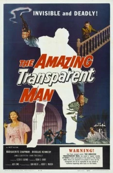 Постер: Необычайно прозрачный человек / The Amazing Transparent Man (1960)