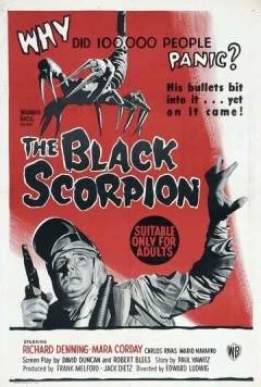 Постер: Чёрный скорпион / The Black Scorpion (1957)