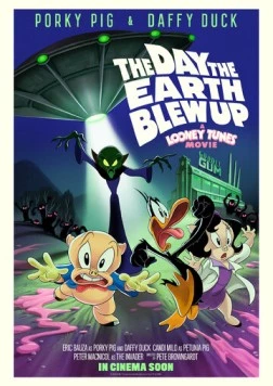 Постер: Looney Tunes: Космическое вторжение / Ein klebriges Abenteuer: Daffy Duck und Schweinchen Dick retten den Planeten (2024)