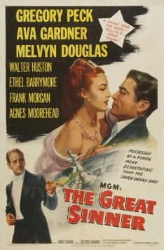 Постер: Большой грешник / The Great Sinner (1949)