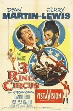 Постер: Цирк с тремя аренами / 3 Ring Circus (1954)