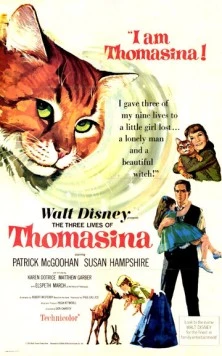 Постер: Три жизни Томазины / The Three Lives of Thomasina (1963)