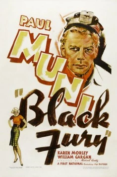 Постер: Черная ярость / Black Fury (1935)