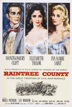 Постер: Округ Рэйнтри / Raintree County (1957)
