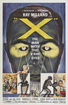 Постер: Человек с рентгеновскими глазами / X (1963)